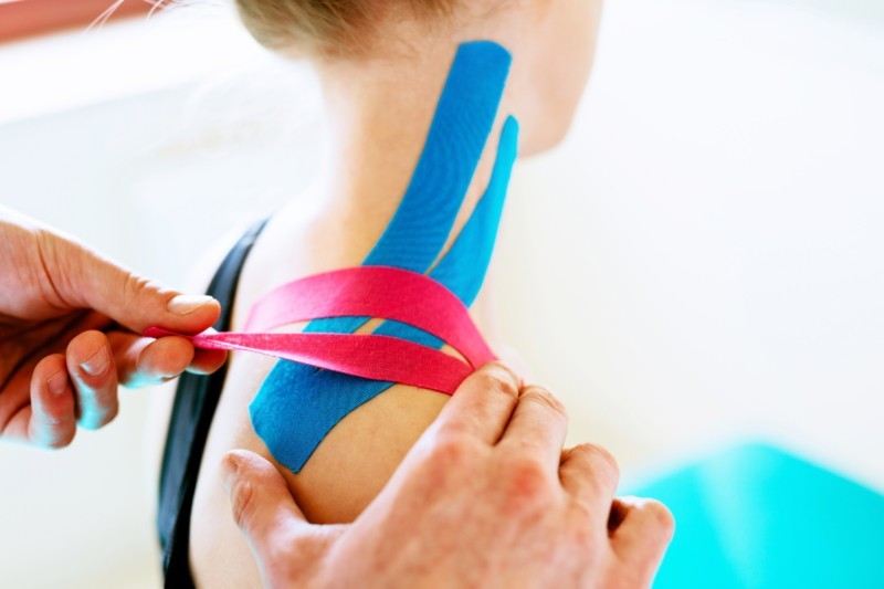 Medical taping helpt bij diverse klachten aan spieren en gewrichten
