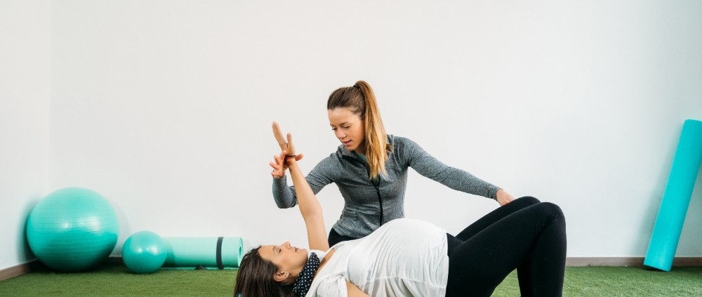 Fysiotherapie helpt tijdens klachten zwangerschap